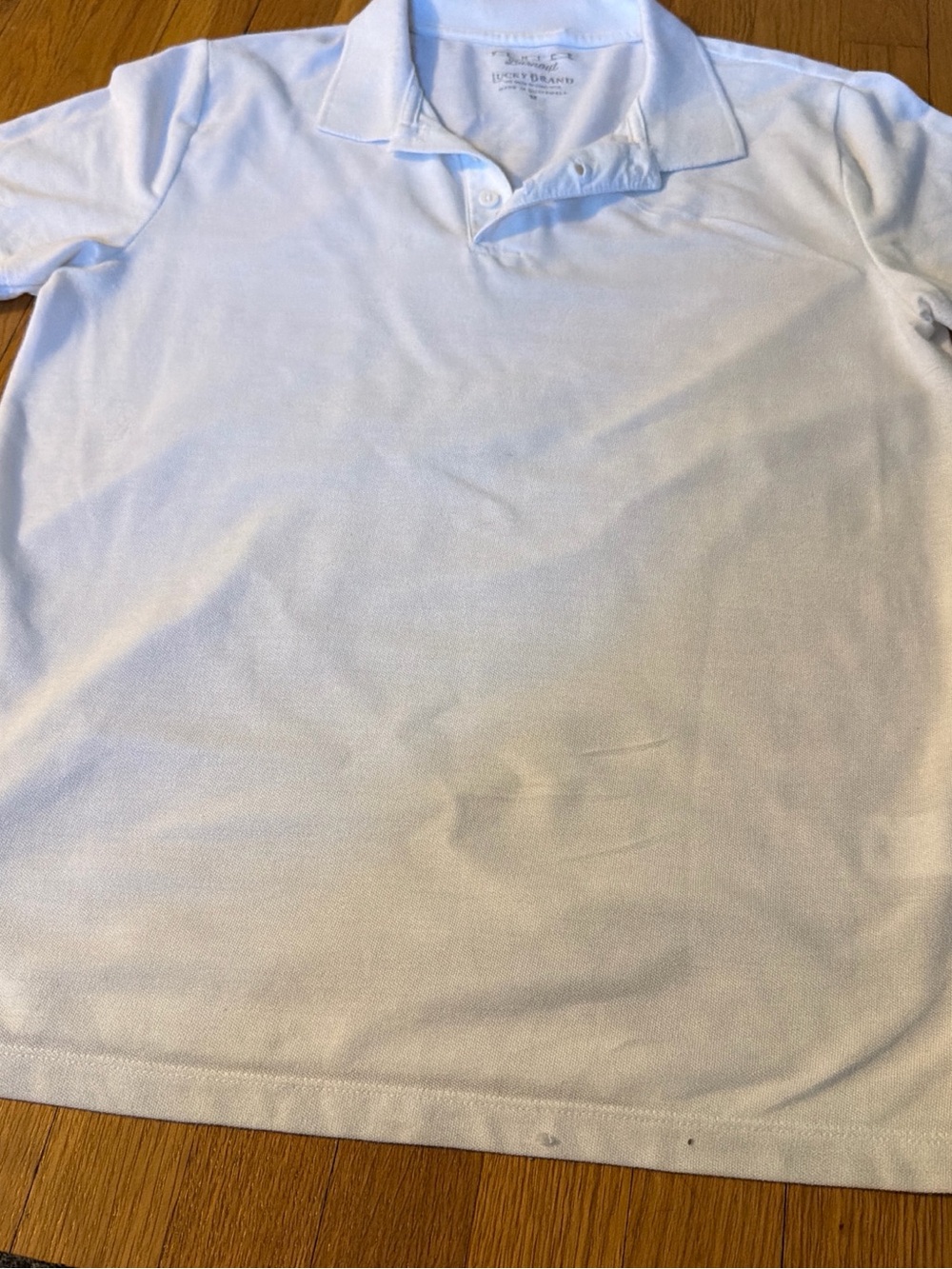 Lucky Brand Light Blue Polo Shirt - Short Sleeve